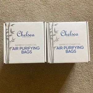 CHELSEA HOME GOODS 2 boxes charcoal air purifying bags 8 bags